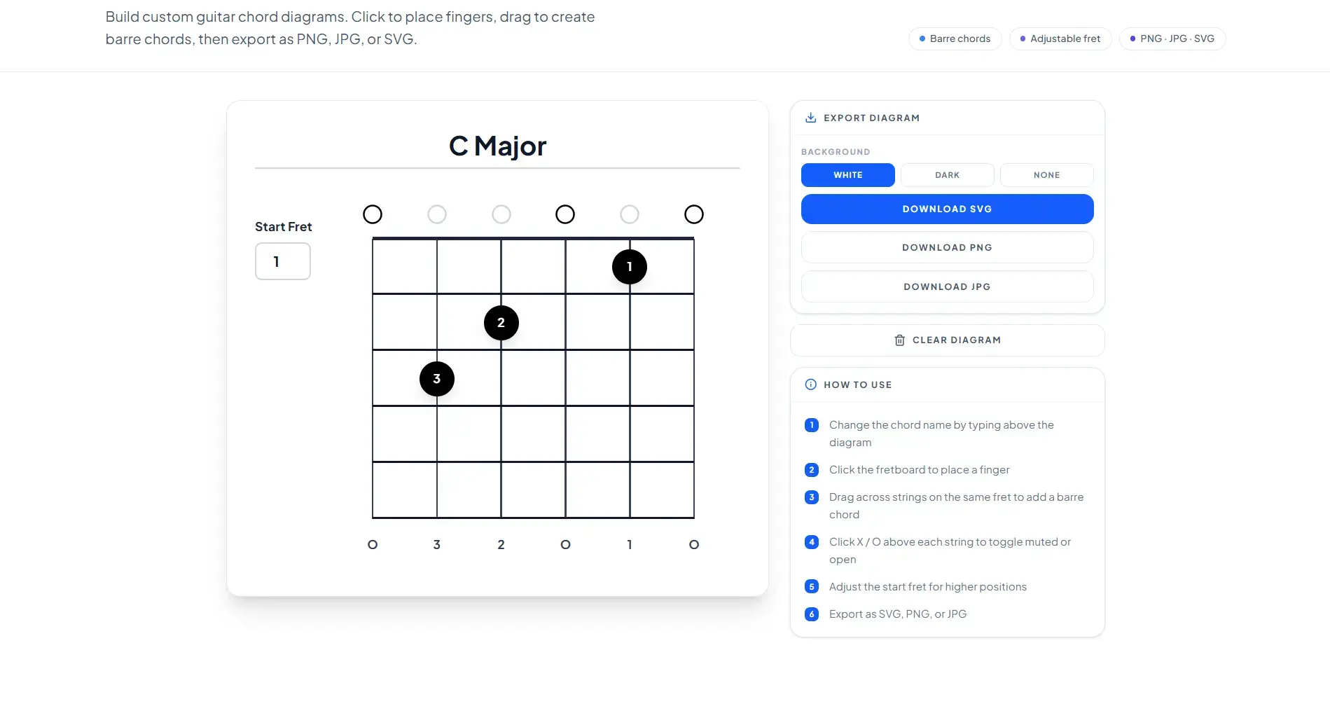 Chord Diagram Maker preview